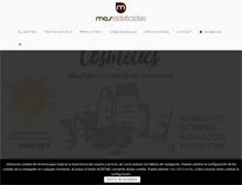 Tablet Screenshot of masesteticistes.com